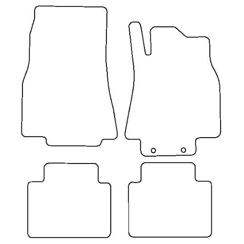 Tailored Car Mats Mercedes B Class (W245)
