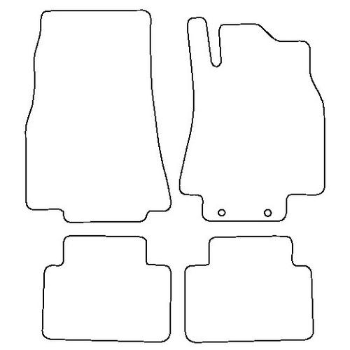 Tailored Car Mats Mercedes A Class (W169)