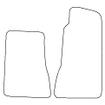 Tailored Car Mats MG RV8 Jap Spec Air Con