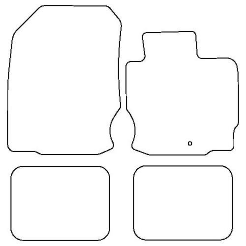 Tailored Car Mats Mitsubishi Czc / Colt Convertible