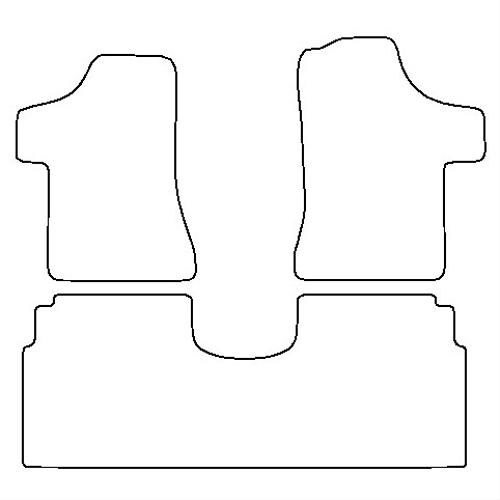 Tailored Car Mats Mercedes Vito Dual-Liner (Removable Seats)