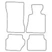 Tailored Car Mats Mercedes E Class (W123) Coupe