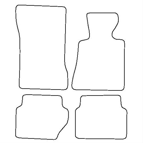 Tailored Car Mats Mercedes E Class (W123) Coupe