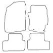 Tailored Car Mats Mitsubishi Lancer Automatic