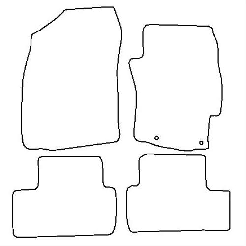 Tailored Car Mats Mitsubishi Lancer Automatic