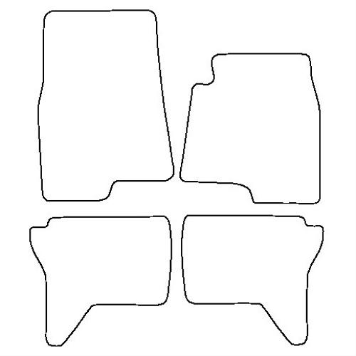 Tailored Car Mats Mitsubishi Shogun SWB