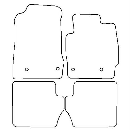Tailored Car Mats Mazda 2