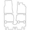 Tailored Car Mats Mercedes Vaneo