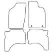 Tailored Car Mats Mitsubishi L200 Double-Cab