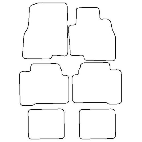 Tailored Car Mats Mitsubishi Grandis
