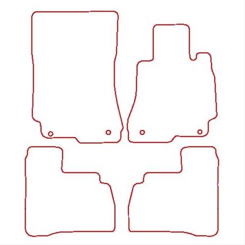 Tailored Car Mats Mercedes S Class (W221) Saloon SWB
