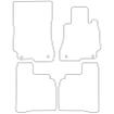 Tailored Car Mats Mercedes S Class (W221) Saloon LWB