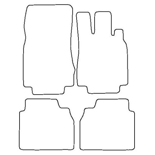 Tailored Car Mats Mercedes S Class (W220) Saloon LWB
