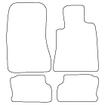 Tailored Car Mats Mercedes S Class (W140) Coupe
