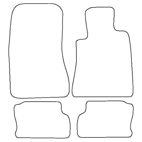 Tailored Car Mats Mercedes S Class (W140) Coupe