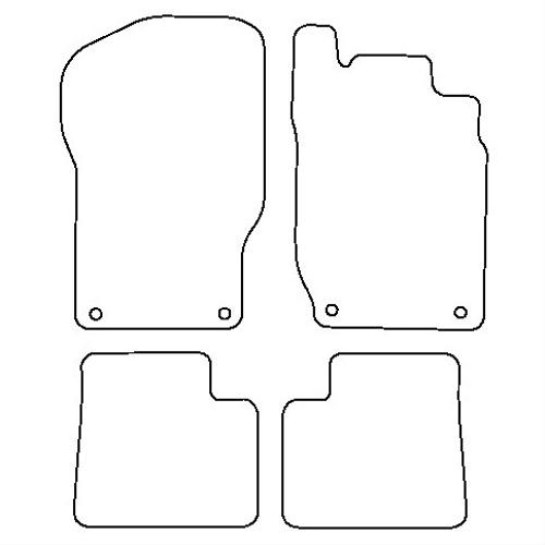 Tailored Car Mats Mercedes M Class (W164)