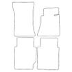 Tailored Car Mats Mercedes S Class (W116) Saloon