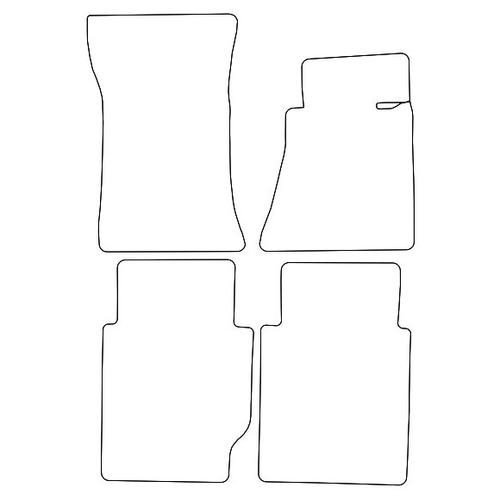 Tailored Car Mats Mercedes S Class (W116) Saloon