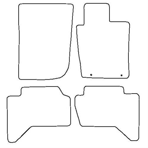 Tailored Car Mats Mitsubishi L200 4life 4work