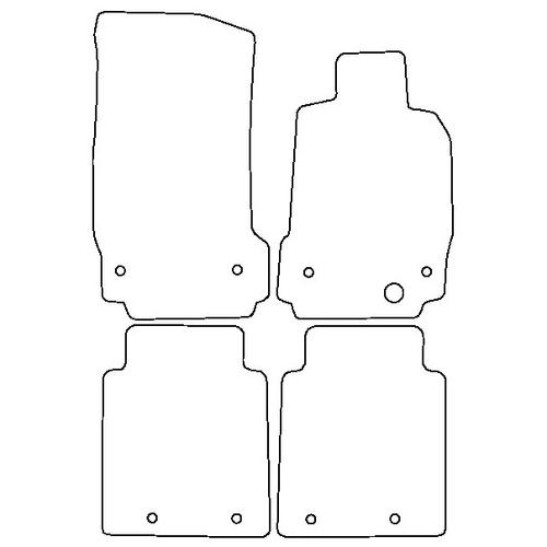 Tailored Car Mats Maserati Quattroporte V (M139)