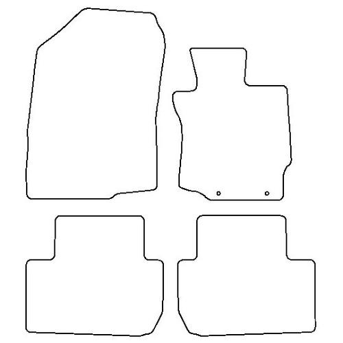 Tailored Car Mats Mitsubishi Outlander Automatic