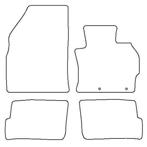 Tailored Car Mats Mitsubishi Mirage