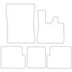 Tailored Car Mats Mercedes G Class (W463) without Cupholder