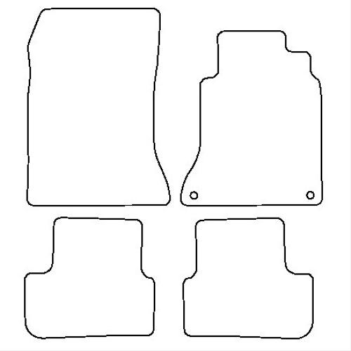 Tailored Car Mats Mercedes CLA (C117)
