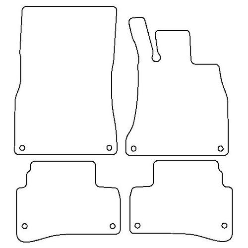 Tailored Car Mats Mercedes S Class (W222) Saloon SWB