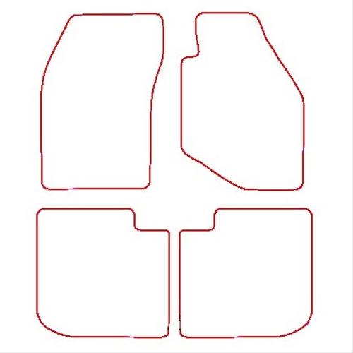Tailored Car Mats Mitsubishi Evo 1-2-3