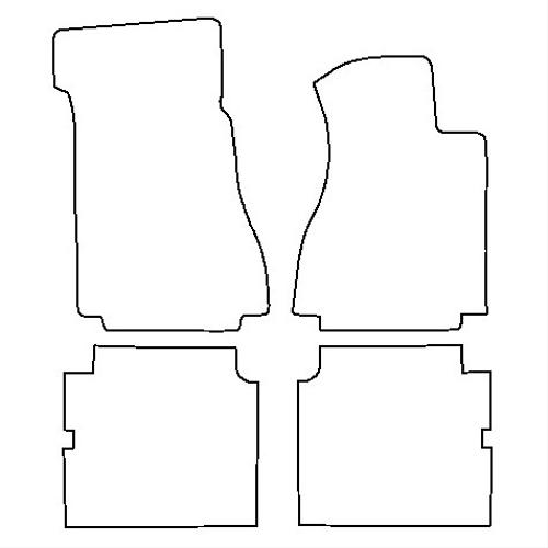 Tailored Car Mats Mercedes E Class (W114 / W115)