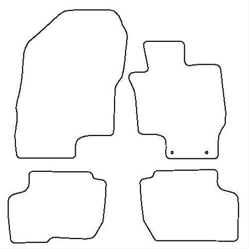 Tailored Car Mats Mitsubishi Outlander PHEV GX5