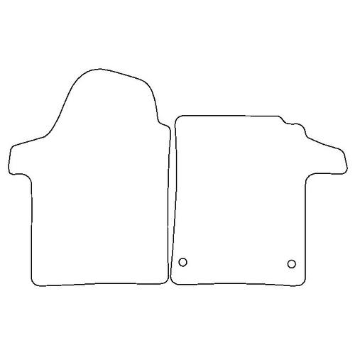 Tailored Car Mats Mercedes Vito Van (Fronts)