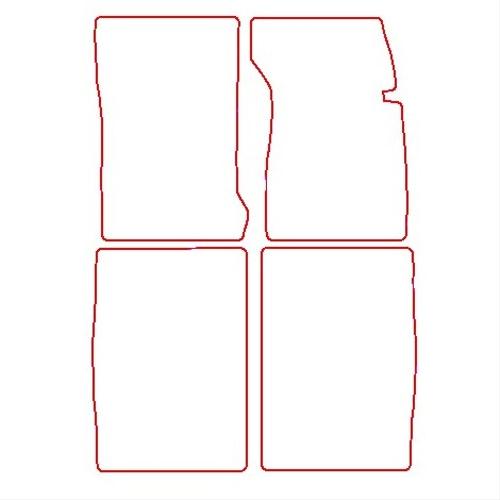 Tailored Car Mats Mercedes W111 Fintail