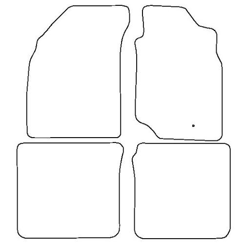 Tailored Car Mats Mitsubishi Evo 7-8
