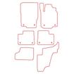 Tailored Car Mats Mercedes GL Class (X166)