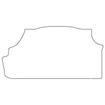 Tailored Car Boot Mat Mercedes CLK (C208) Convertible