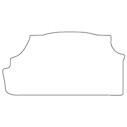 Tailored Car Boot Mat Mercedes CLK (C208) Convertible