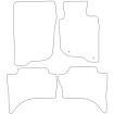 Tailored Car Mats Mitsubishi L200 Barbarian
