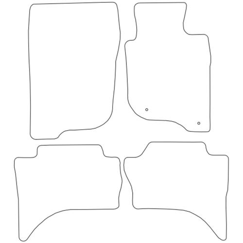 Tailored Car Mats Mitsubishi L200 Barbarian