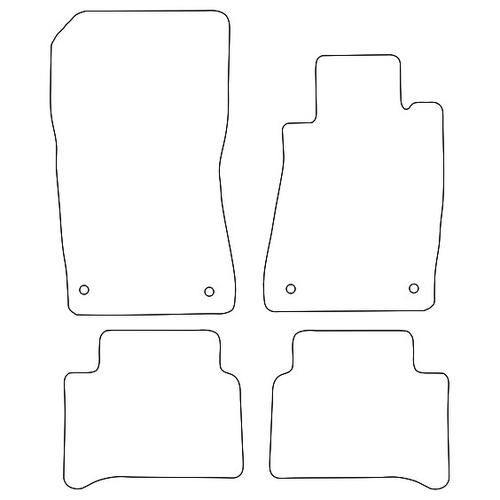 Tailored Car Mats Mercedes E Class (W211) Sport