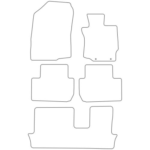 Tailored Car Mats Mitsubishi Outlander Automatic MPV