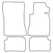Tailored Car Mats Mercedes S Class (W126) Coupe