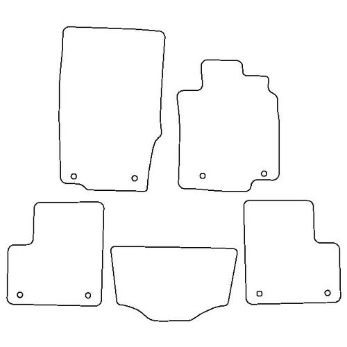 Tailored Car Mats Mercedes GLS Class (X166)