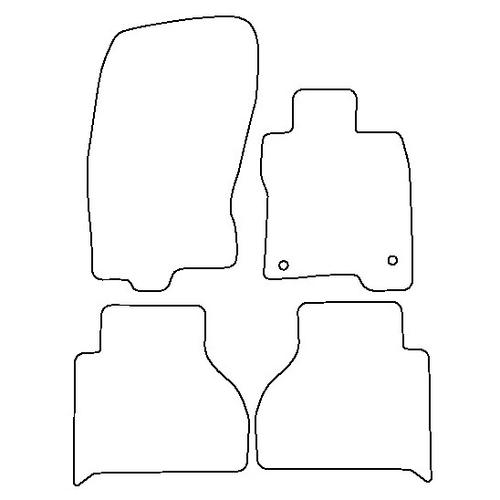 Tailored Car Mats Mercedes X-Class
