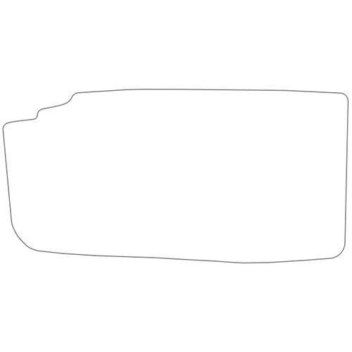 Tailored Car Boot Mat Mercedes SL (R107) 2 Seater