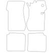 Tailored Car Mats Mercedes 200 W110 Fintail