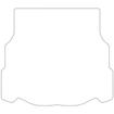 Tailored Car Boot Mat Mercedes C Class (W203) Saloon