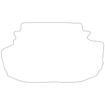 Tailored Car Boot Mat Mercedes S Class (W220)