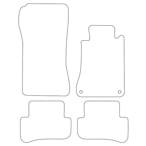 Tailored Car Mats Mercedes CLC Class (CL203)